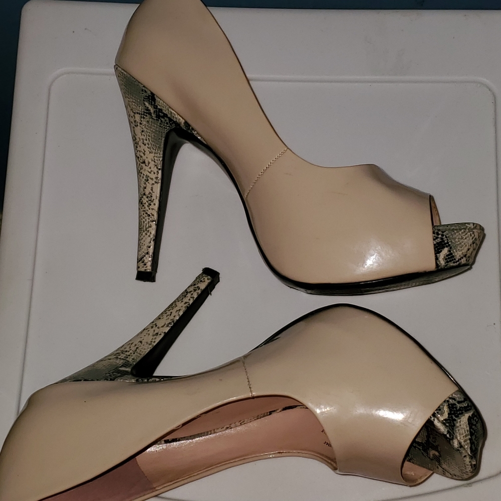 Updated!!! Jessica simpson amanda peep toe pump - Picture 6 of 8